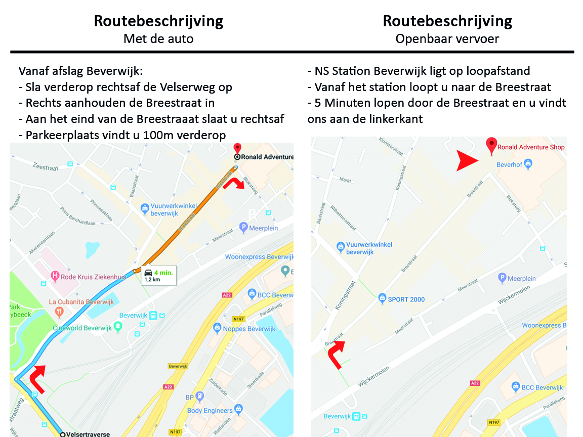 Routebeschrijving